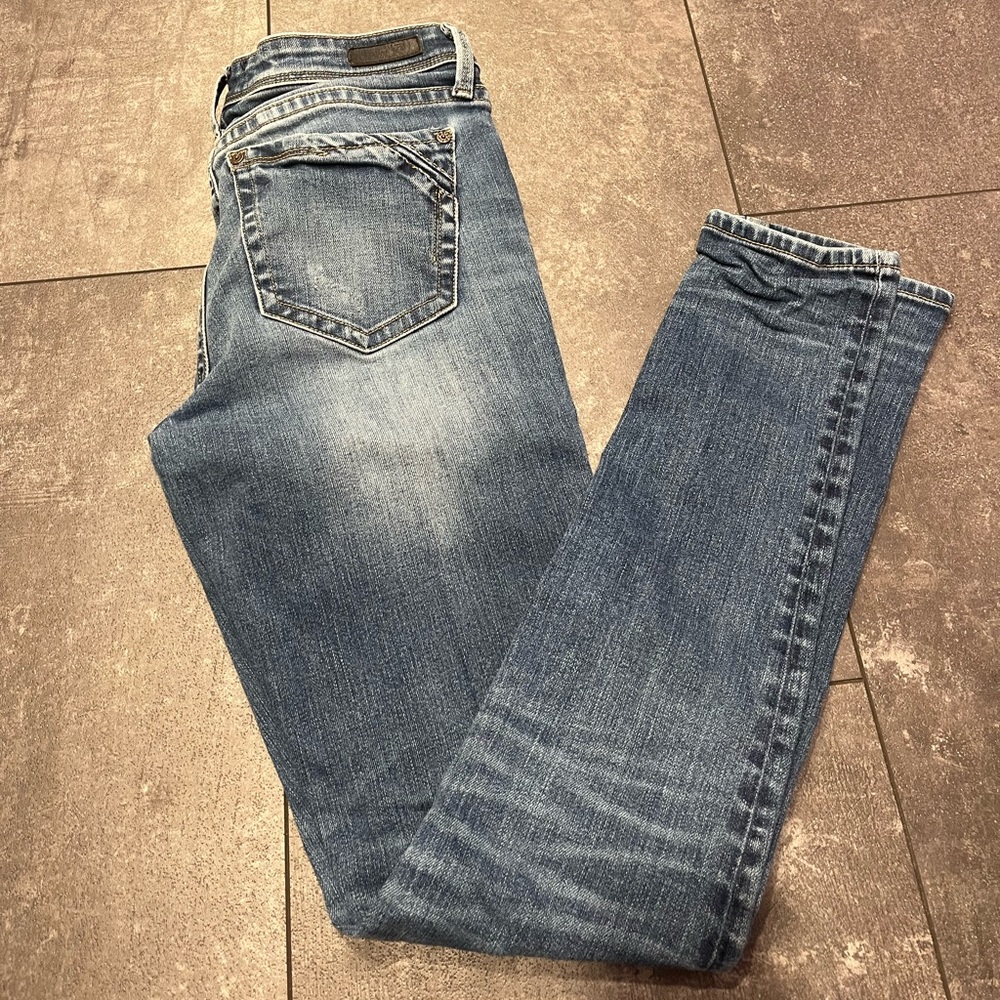 Buckle Black Skinny Jeans